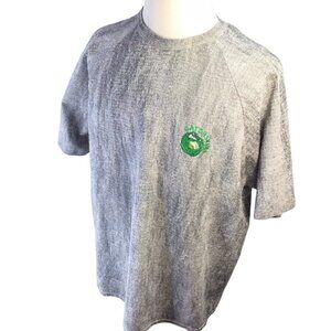 GatorSkins Thermal Crew Neck 4X Short Sleeve USA Charcoal Gray Biker Base Layer